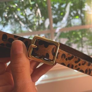 leopard belt
